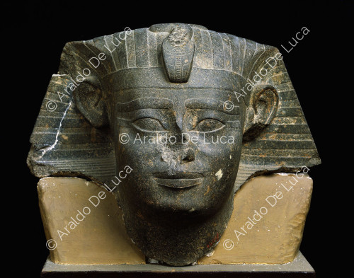 Sphinx head of Sesostri I