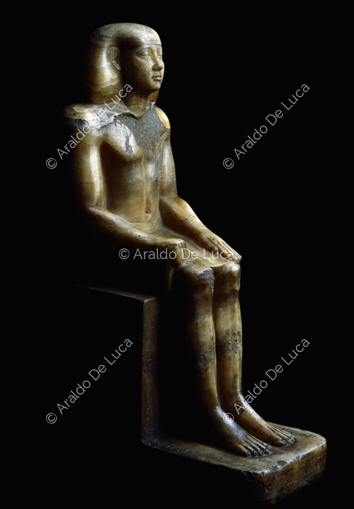 Sitzende Statue von Petamenofi