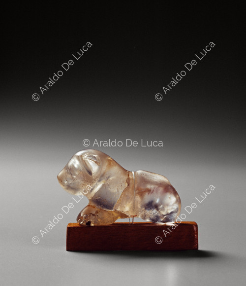 Figurina di felino (leonessa o pantera)