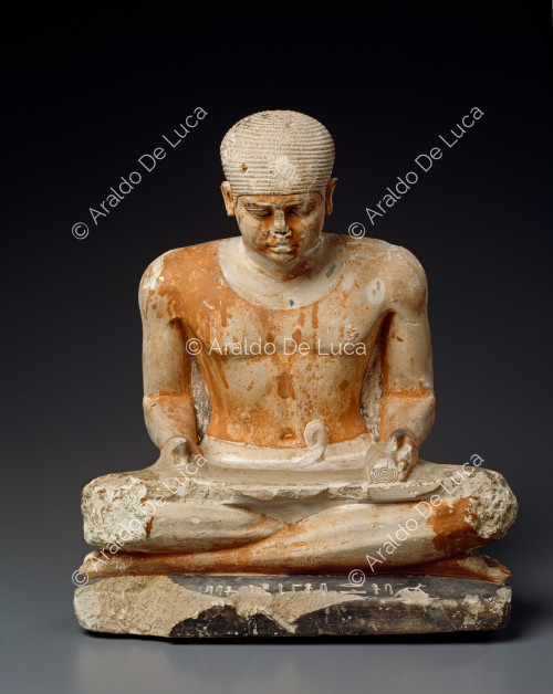 Estatua de Ptahshepses como escriba