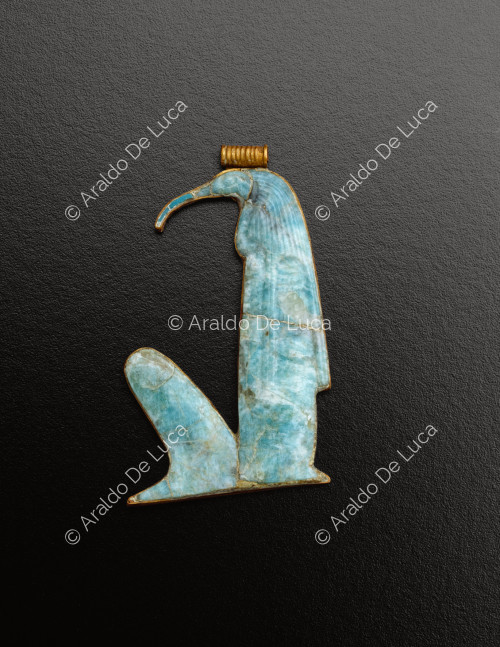 Der Schatz des Tutanchamun. Amulett von Thot in Feldspat