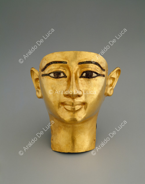 Funeral mask of Undjebauendjed (general of Psusenne I))