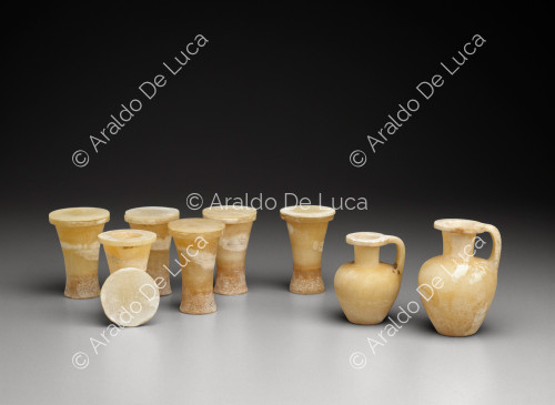Alabaster vases