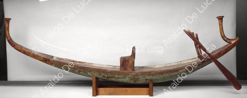 Der Schatz des Tutanchamun. Solarboot