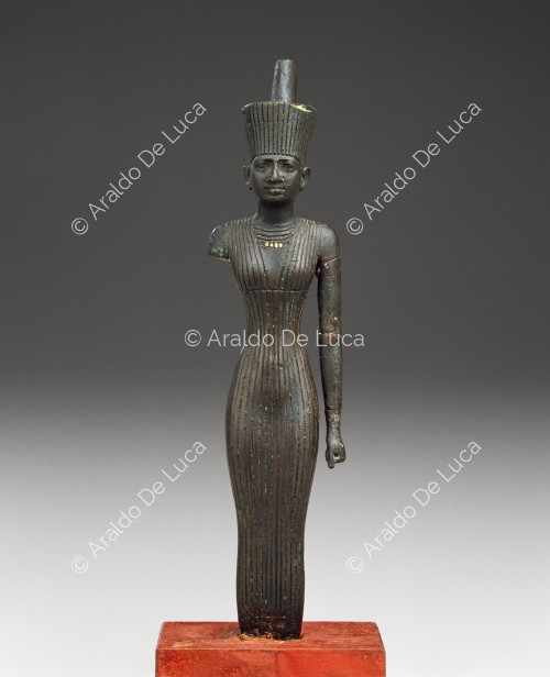 Bronze statuette of the goddess Neith