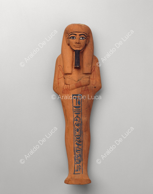 Tesoro de Tutankamón. Ushabty con decoración esencial