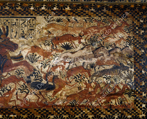Trésor de Toutânkhamon. Cercueil peint
