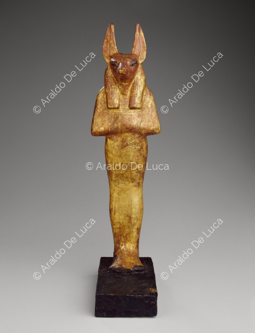 Tesoro di Tutankhamon. Statua di Duamutef