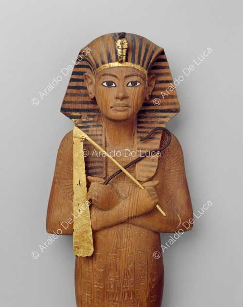 Tesoro di Tutankhamon. Ushabty di Tutankhamon con nemes