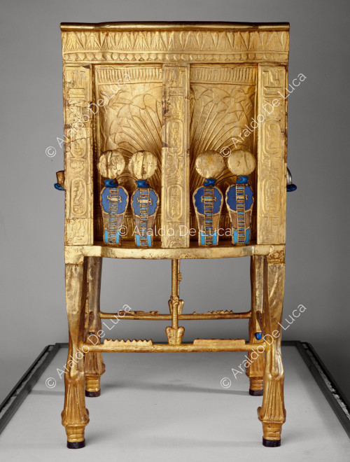 Tesoro di Tutankhamon. Il trono d'oro