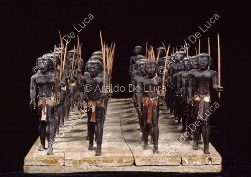 Troop of Nubian archers