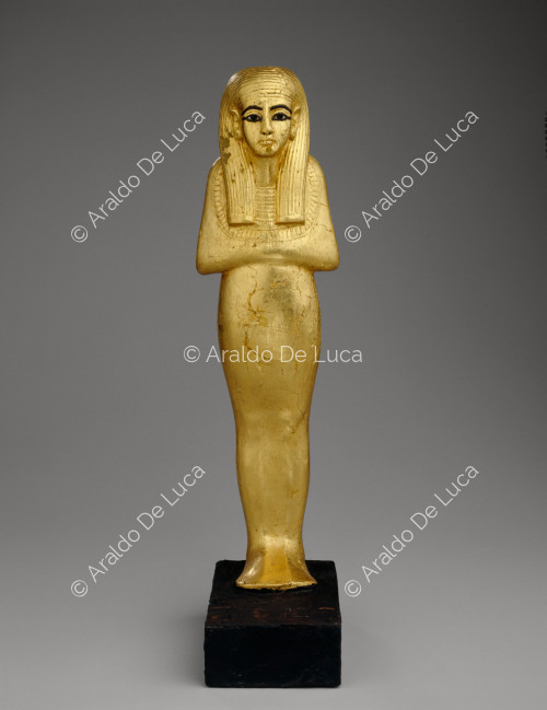 Le trésor de Tutankhamon. Statue d'Atum