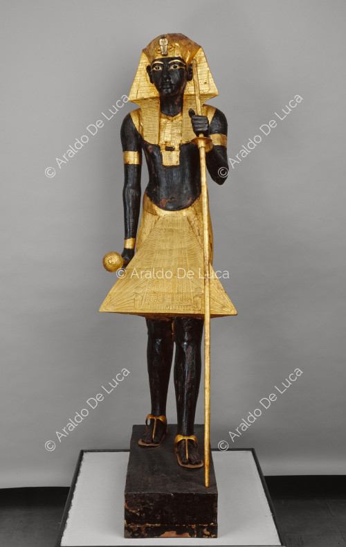Tesoro de Tutankamón. Estatua del Ka en Tutankamón