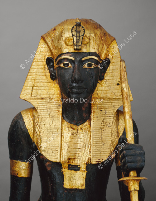 Tesoro de Tutankamón. Estatua del Ka en Tutankamón