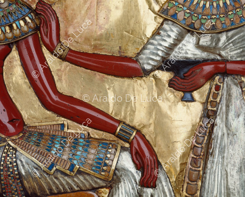 Tesoro di Tutankhamon. Il trono d'oro