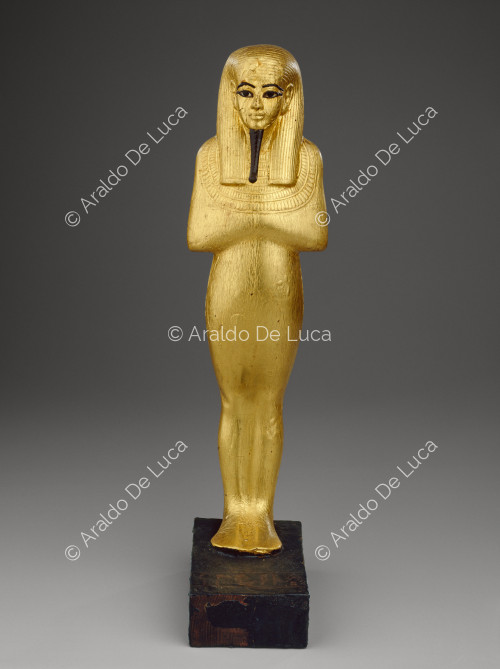 Der Schatz des Tutanchamun. Statuette, die Mamu darstellt