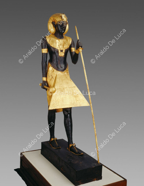 Tesoro di Tutankhamon. Statua del Ka in Tutankhamon