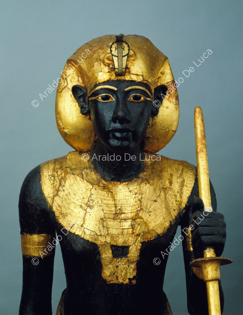 Site de Tutankhamon. Statue du Ka à Tutankhamon