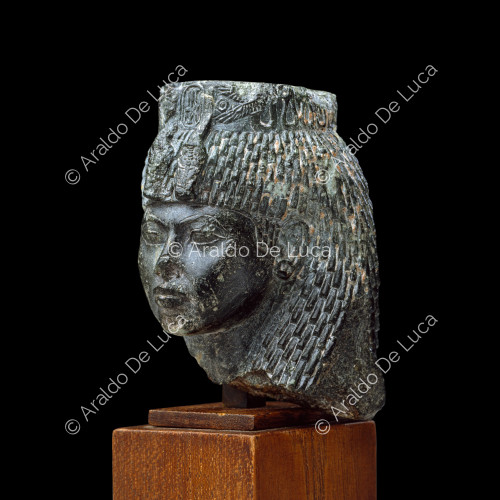 Kopf einer Teye-Figur