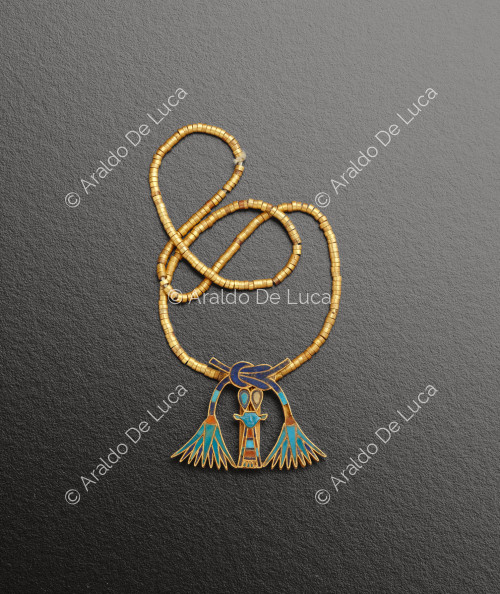 Necklace of Sathor with the goddess Bat