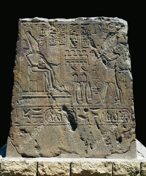 Fragment of funeral relief