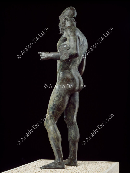 Statues en bronze de Riace. Amphiaraus, la statue de bronze B