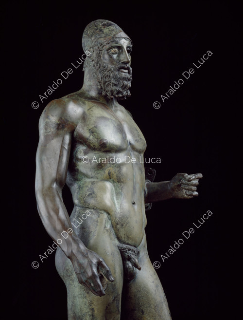 Estatuas de bronce de Riace. Amphiaraus, el Bronce B