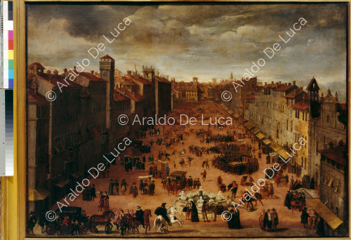 Piazza Navona vers 1630