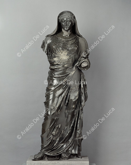 Agripina representada como Orante