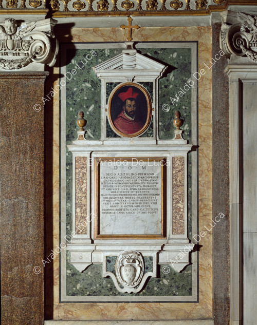 Tombe du cardinal Azzolino