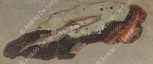 Mosaik mit Meereslandschaft
