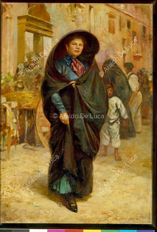 Woman in the street