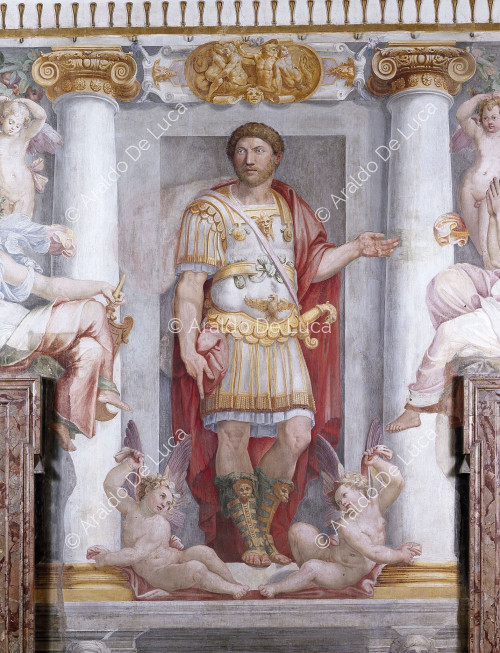 Portrait of Emperor Hadrian, Pauline Hall