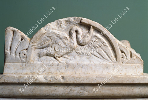 Altar funerario de Ciartia Cighya. Detalle