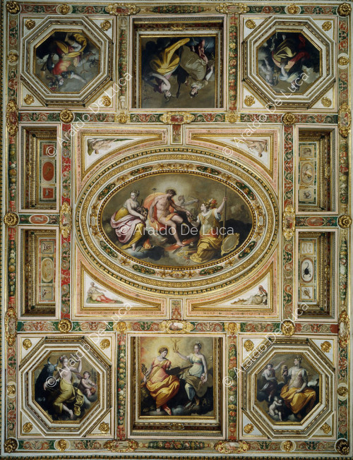 Plafond de la salle Muse