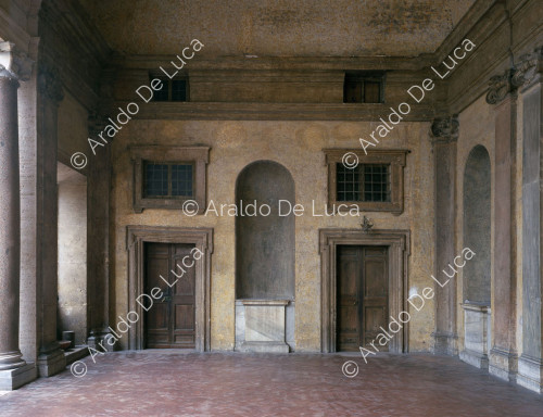 Interior of the loggia