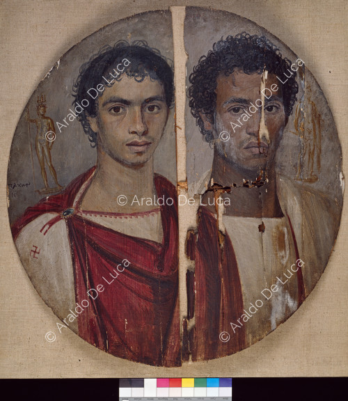 Porträt von zwei Brüdern