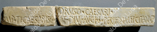 Memorial inscription of Drusus