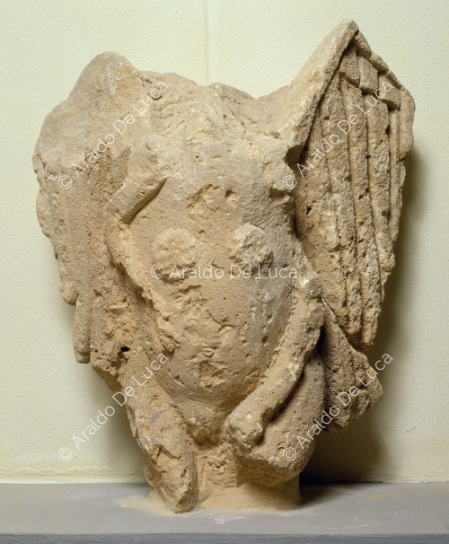 Fragment of winged statue