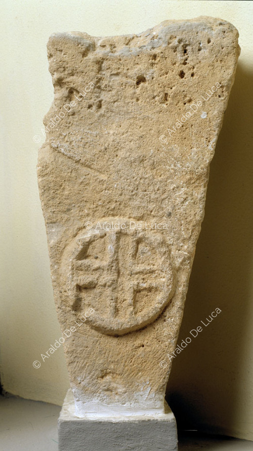 Relief with cross