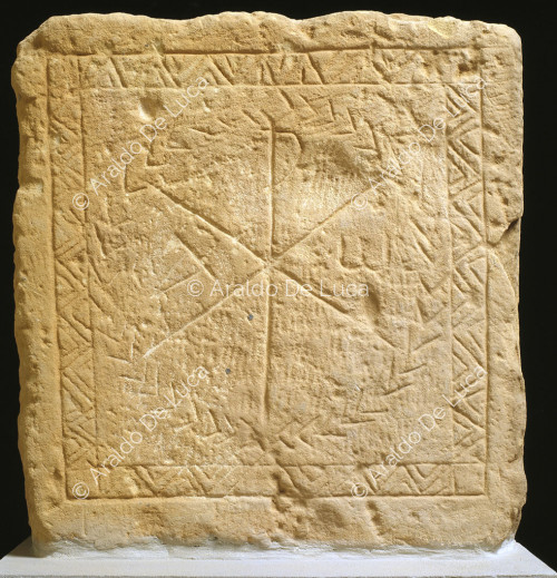 Relief with Christian monogram