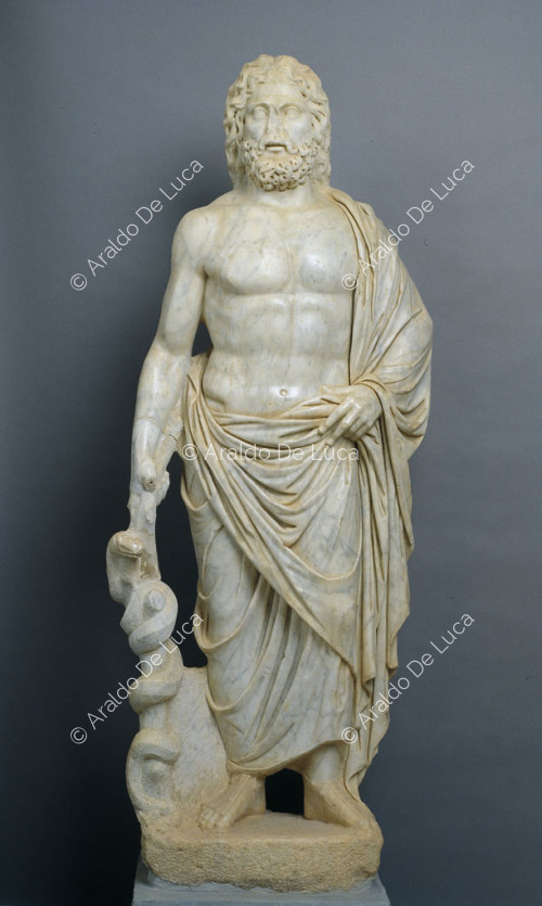 Statua di Serapide Asclepio