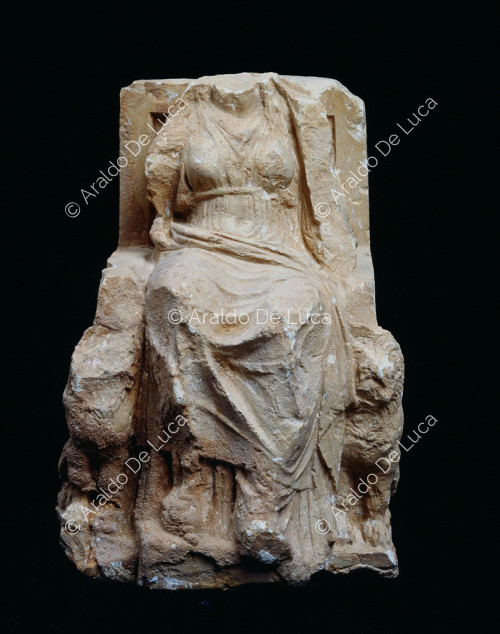 Estatua de Cibeles assisa