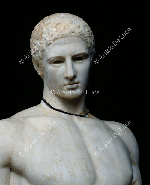 Statua colossale di Ermete. Particolare
