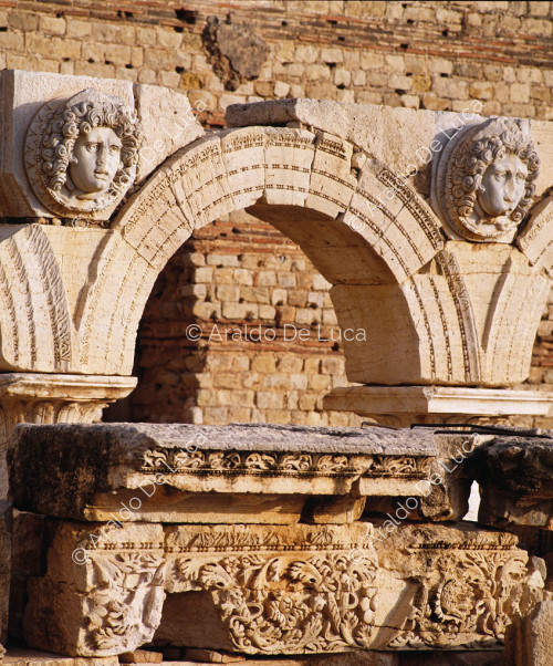 Arch with Gorgon heads