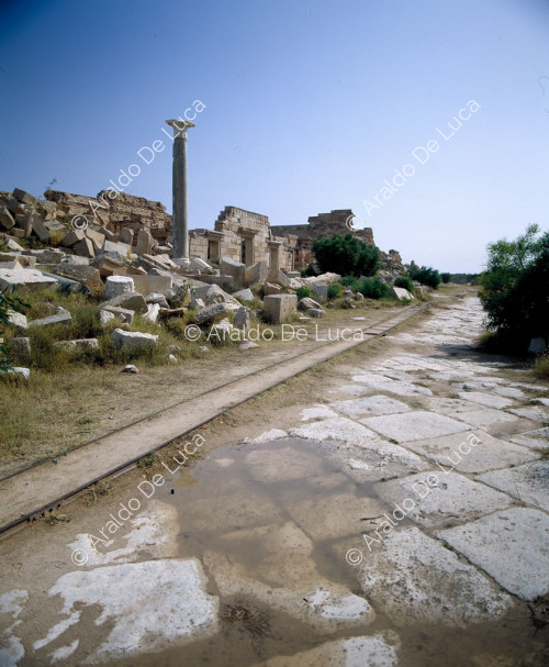 Leptis Magna, camino