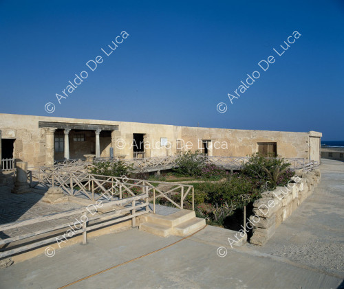 Villa of Silin. Peristyle