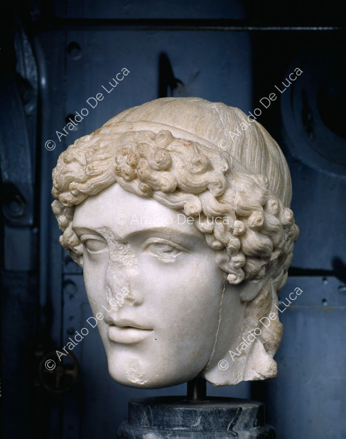 Kassel-type Apollo, copy of the Parnopios by Phidias