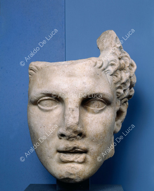 Kolossaler Kopf des Herkules