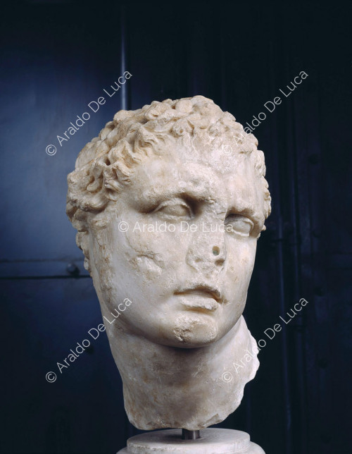 Male head of Hellenistic inspiration